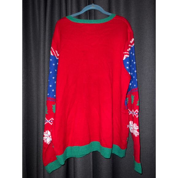 Ugly Christmas Sweater Xmas Size XXL Beer - Picture 3 of 3